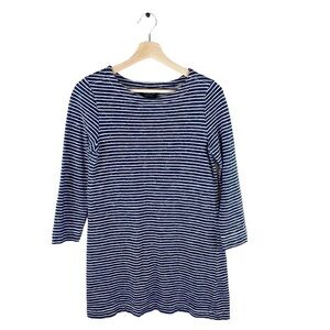 APC Striped Cotton Mini Dress